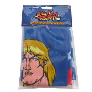 Street Fighter Ken Adult Costume Arm Sleeves Cosplay Brand New Capcom